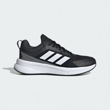 Adidas Fortarun 4.0 J Αθλητικά Παπούτσια Running με Κορδόνια Μαύρα