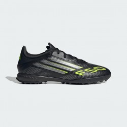 Adidas F50 League Ποδοσφαιρικά Παπούτσια με Σχάρα TF Μαύρα