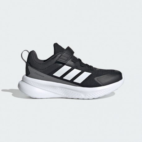 Adidas Fortarun Fortarun 4.0 Παιδικά Αθλητικά Παπούτσια για Τρέξιμο με Κλείσιμο με Κρίκους και Θηλιές, Μαύρα
