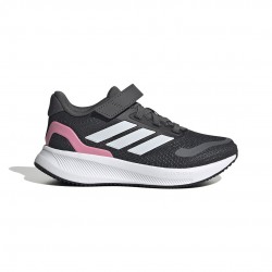 Adidas Runfalcon 5 El C Αθλητικά Παιδικά Παπούτσια Running με Σκρατς Γκρι