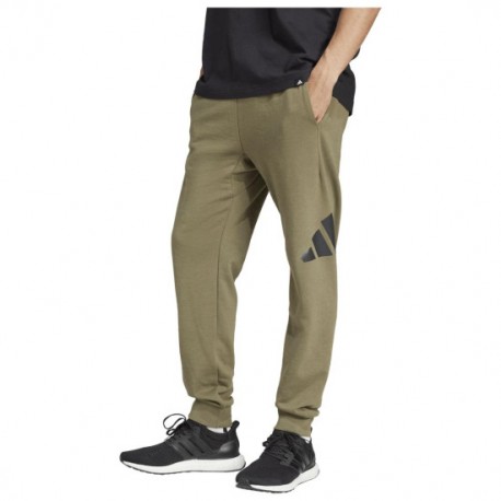 Adidas Essentials Ανδρικό Παντελόνι Φόρμας με Λάστιχο Χακί