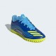Adidas Παιδικά Ποδοσφαιρικά Παπούτσια F50 Messi Club με Σχάρα Μπλε