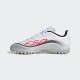 Adidas Παιδικά Ποδοσφαιρικά Παπούτσια F50 Messi Club με Σχάρα Cloud White / Lucid Red / Silver Metallic