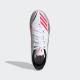 Adidas Παιδικά Ποδοσφαιρικά Παπούτσια F50 Messi Club με Σχάρα Cloud White / Lucid Red / Silver Metallic