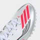 Adidas Παιδικά Ποδοσφαιρικά Παπούτσια F50 Messi Club με Σχάρα Cloud White / Lucid Red / Silver Metallic
