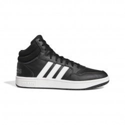 Adidas Hoops 3.0 Ανδρικά Μποτάκια Core Black / Cloud White / Grey Six