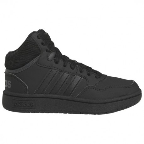 Adidas Hoops Παιδικά Sneakers High Μαύρα