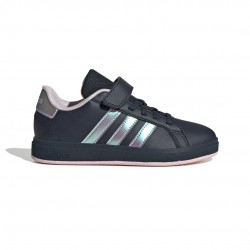 adidasGRAND COURT 2.0 EL C Παιδικά Sneakers με Σκρατς Navy Μπλε