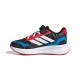 AdidasRunfalcon Spider Man Αθλητικά Παιδικά Παπούτσια Running με Σκρατς Μαύρα
