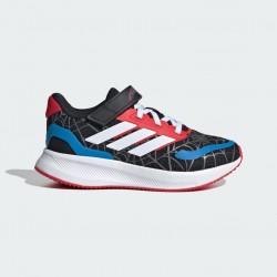 AdidasRunfalcon Spider Man Αθλητικά Παιδικά Παπούτσια Running με Σκρατς Μαύρα
