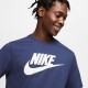 Nike Sportswear Μπλε - Ανδρική Κοντομάνικη Μπλούζα