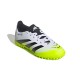 Adidas Παιδικά Ποδοσφαιρικά Παπούτσια Predator Club με Σχάρα Λευκά