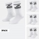 Nike Everyday Essential Αθλητικές Κάλτσες Λευκές 3 Ζεύγη