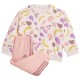Adidas Παιδικό Σετ Φόρμας Κοραλί 2τμχ Essentials Allover Print