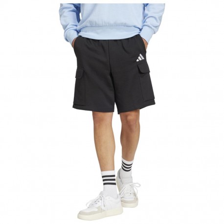Adidas Ανδρική Βερμούδα Μαύρη