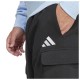 Adidas Ανδρική Βερμούδα Μαύρη