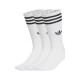 Adidas Originals Αθλητικές Κάλτσες Λευκές 3 Ζεύγη