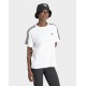 Adidas Originals Γυναικείο Αθλητικό T-shirt Ριγέ Λευκό