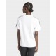 Adidas Originals Γυναικείο Αθλητικό T-shirt Ριγέ Λευκό