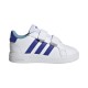 Adidas GRAND COURT 2.0 Παιδικά Sneakers με Σκρατς Cloud White / Lucid Blue / Preloved Blue