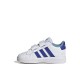 Adidas GRAND COURT 2.0 Παιδικά Sneakers με Σκρατς Cloud White / Lucid Blue / Preloved Blue