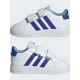 Adidas GRAND COURT 2.0 Παιδικά Sneakers με Σκρατς Cloud White / Lucid Blue / Preloved Blue