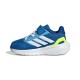 Adidas RUNFALCON 5 EL I Αθλητικά Παιδικά Παπούτσια Running με Σκρατς Μπλε
