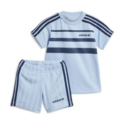 Adidas Παιδικό Σετ με Σορτς Καλοκαιρινό 2τμχ Sky Blue