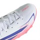 Adidas F50 Hyperfast Club FG  Ποδοσφαιρικά Παπούτσια με Τάπες Λευκά