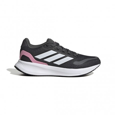 Adidas Runfalcon 5 Αθλητικά  Παπούτσια Running με Κορδόνια Γκρι