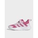 Adidas Tensaur Run Αθλητικά Παιδικά Παπούτσια Running με Σκρατς Ροζ