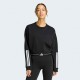 Adidas Hyperglam Cropped Γυναικείο Φούτερ Black