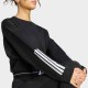 Adidas Hyperglam Cropped Γυναικείο Φούτερ Black