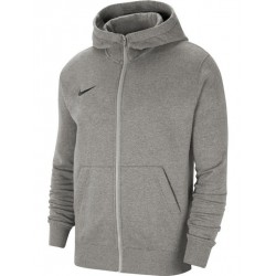 Nike Fleece Παιδική Φούτερ Ζακέτα με Κουκούλα και Τσέπες Γκρι Park 20