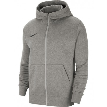 Nike Fleece Παιδική Φούτερ Ζακέτα με Κουκούλα και Τσέπες Γκρι Park 20