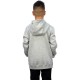 Nike Fleece Παιδική Φούτερ Ζακέτα με Κουκούλα και Τσέπες Γκρι Park 20