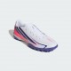 Adidas F50 Hyperfast Club TF Ποδοσφαιρικά Παπούτσια με Σχάρα Λευκά