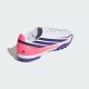 Adidas F50 Hyperfast Club TF Ποδοσφαιρικά Παπούτσια με Σχάρα Λευκά