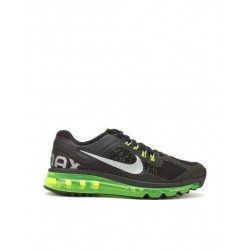 Nike Air Max 2013 GS Αθλητικά Παπούτσια Running με Κορδόνια Μαύρα